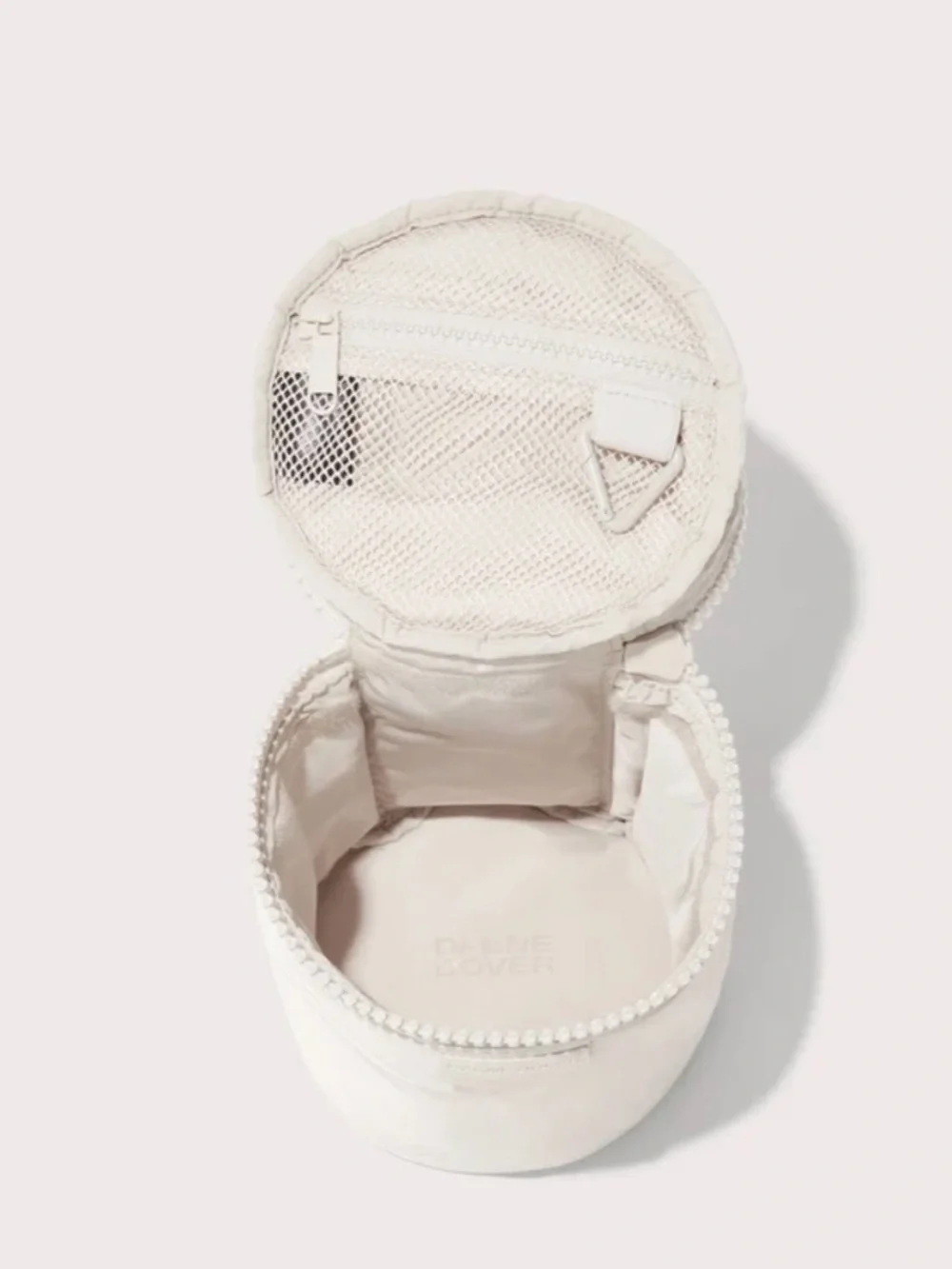 NWT Dagne Dover Large Mila Toiletry Organizer - Cream